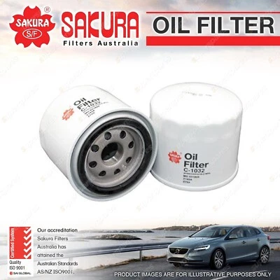 Sakura Oil Filter for Asia Rocsta PD1 4WD 4 2.2 Diesel JD-R2 01/1993-2000 FF - image 1 of 2