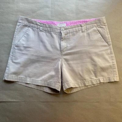 Merona Khaki Chino Flat Front Shorts - Image 1 of 4
