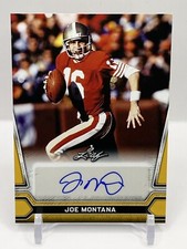 2021 Leaf JOE MONTANA Autographed Football Card BA-JMI 49ers Hall Of Fame 🔥