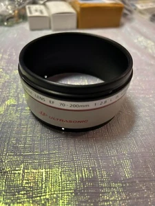 Canon EF 70-200mm F/2.8 L IS USM Lens Front Sleeve Filter Ring Parts 90% - Picture 1 of 3