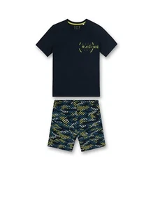 Boys shorty/short pyjamas racing, dark blue by Sanetta size 152 + 188 - Picture 1 of 1
