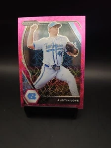 2021 Panini Prizm Draft Picks - Pink Velocity Prizm #PDP90 Austin Love (RC) - Picture 1 of 2