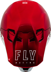 Fly Racing Formula CC Centrum Helmet (2023) Red/White Lg>
