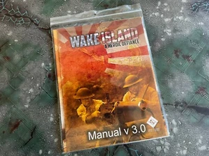 WAKE ISLAND: A Heroic Defiance Board Game Manual v. 3.0 Lock 'n Load new - Picture 1 of 2