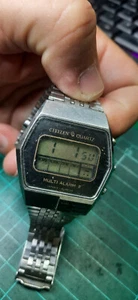 Rare Vintage 1978 Citizen 40-1535 Multi Allarm II Watch Japan Spare parts repair - Imagen 1 de 9