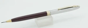 Sheaffer TM/Snorkel Sentinel Burgundy w/Chrome Cap & Gold Trim 0.9mm Pencil 1950 - Picture 1 of 5
