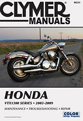 Manuales de calle Clymer M231 para Honda VTX1300R VTX 1300 R 2005-2009 Foto 1 de 1