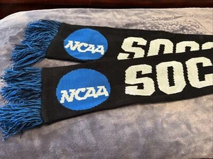 NCAA Soccer Scarf, Pre-Owned, Blue And Black - Picture 1 of 3