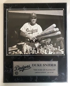 Duke Snider(HOF)  Autographed /407 Scoreboard “The Duke Of Flatbush” (AU) - Picture 1 of 3