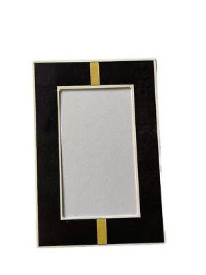 MINI MARCO A RAYAS NEGRAS/AMARILLAS Troquelado “Frame Ups” (3-1/4”x 4.5”) My Minds Eye• Foto 1 de 4