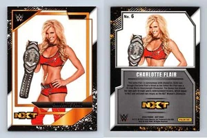 Charlotte Flair #6 NXT 2.0 WWE 2022 Panini NXT Gold Trading Card - Picture 1 of 1