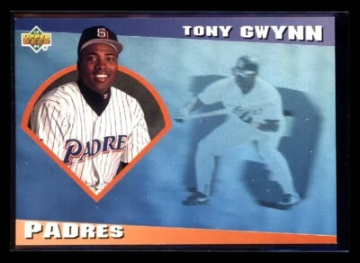 TONY GWYNN 1993 Upper Deck Diamond Gallery Hologram #17 C2 - Image 1 of 2