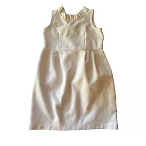 Janie & Jack Sweetheart rosa Rüsche Ponte Strickkleid Größe 8 - Bild 1 von 6