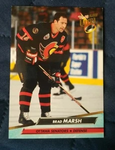 1992-93 Ultra #364 Brad Marsh - Ottawa Senators - Picture 1 of 2