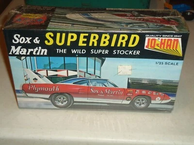 1/25 JOHAN SOX AND MARTIN PLYMOUTH SUPERBIRD MODEL KIT SEALED ORIGINAL - Image 1 of 4