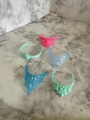 Muñeca Barbie Dreamtopia Sirena Disney Princesa Rosa Azul Verde Tiara Lote # 106 Foto 1 de 4