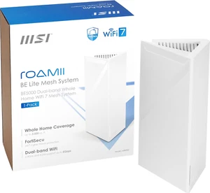 Roamii BE Lite Mesh System - 1 Pack (Wifi 7, BE 5000, up to 5,800 Sq.Ft. of Cove - Picture 1 of 8