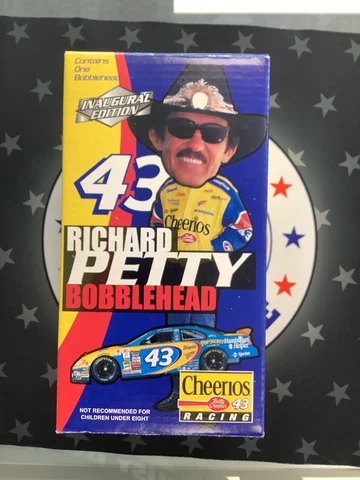 NASCAR RICHARD PETTY BOBBLE HEAD ATILA COLLECTABLES CHEERIOS RACING Cover