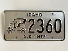 1972 Idaho License Plate Old Timer Antique Vehicle Classic Horseless ORIGINAL