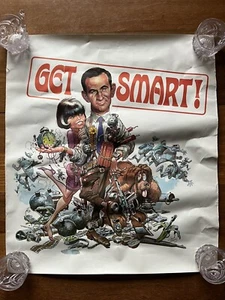 🔥🔥Group Of 4 Mid 1960s Posters I Spy, Bonanza, Man From Uncle & Get Smart - Picture 1 of 7
