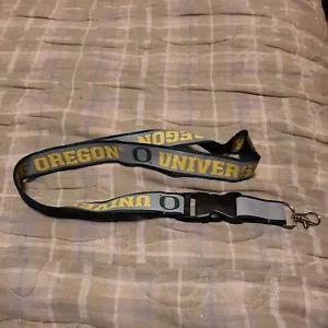 OREGON ENTEN REFLEKTIERENDE TEAMFARBE 24""x 1"" Schlüsselband mit abnehmbarer Schnalle - Bild 1 von 3