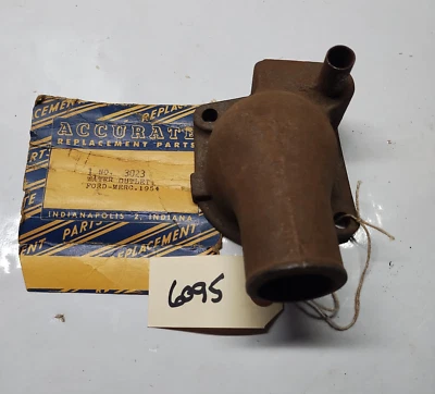 Ford Mercury 1954 carcasa termostato nuevo de stock Foto 1 de 3