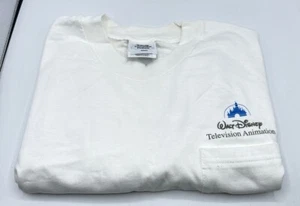 Vintage 90s Walt Disney Television Animation Employee T-shirt XL NEW Rare  White - Picture 1 of 9