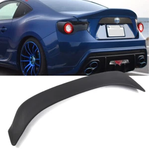 Black Trunk Spoiler Fit For 2013-2018 2019 Subaru BRZ Toyota 86 TRD Style - Picture 1 of 9