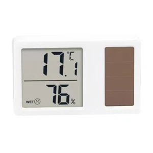 Desktop Temperature Humidity Meter LCD Display Indoor Thermometers Hygrometer - Picture 1 of 8
