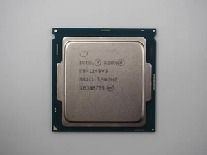 INTEL XEON E3-1245V5 3.50GHz FCLGA1151 Tested Working - Picture 1 of 2