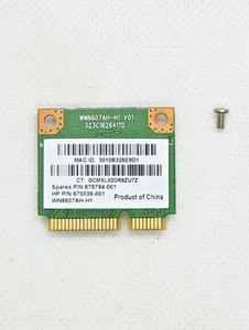 Tarjeta Wifi Inalámbrica HP 110-352na ATHEROS AR5B125 - 670036-001 - 675794-001 + Tornillo - Imagen 1 de 2