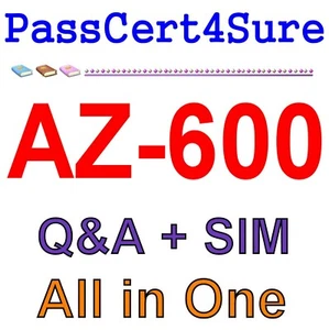Best Exam Practice Material for AZ-600 Exam Q&A+SIM - Picture 1 of 1