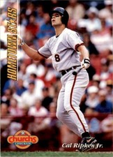 1994 Pinnacle Church's Hometown Stars #7 Cal Ripken Jr. Baltimore Orioles