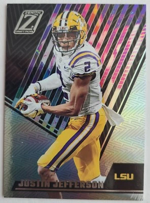 2023 Panini Chronicles Draft Picks - Zenith #19 Justin Jefferson - Image 1 of 2