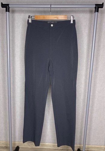 Versace Jeans Couture pantalone donna nylon vintage grigio taglia 30 44
