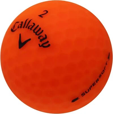 Callaway Supersoft Matte Orange for Callaway Golf, Mint Condition, AAAAA - Image 1 of 4