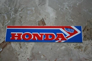 Original Motorrad Aufkleber Honda Schriftzug rot-weiß-blau ca. 1980 - Bild 1 von 1