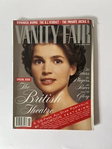 Vanity Fair Magazine November 1995 Julia Ormond Special Issue Rare - Picture 1 of 10