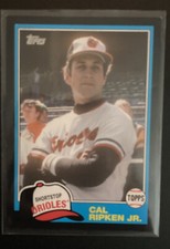Cal Ripken Jr 2021 Topps Update Cards that Never Were BLACK 121/299 Card #CNW-11