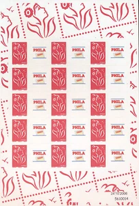 Timbre France Personnalisé F3802Ac**   Lamouche Logo Phila 2000  ref FJK 416 - Foto 1 di 1