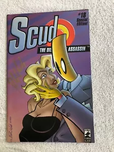 Scud: The Disposable Assassin #18B (Nov 1997, Fireman) Signed VF 8.5 - Picture 1 of 5