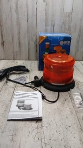 Luz de baliza Ecco 6550C montaje de 3 pernos, perfil bajo, ámbar, 12 48 voltios 360 grados - Imagen 1 de 4