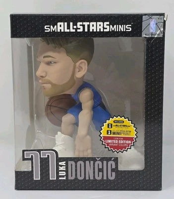 snALL-STARS Minis NBA 77 Luka Doncic Mavs 6" Mini Figure Lakers - Mini Print NEW - Image 1 of 4