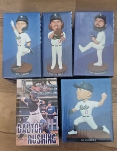 Rancho Quakes 2023 Bobblehead 5er Set Gonsolin, May, Rushing, Smith, Urias Neu in OVP - Bild 1 von 17