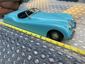 Doepke Toys Xk120 Jaguar orig unrestauriert Rossmoyne OH 1950er Vintage 17" Metalllenkung - Bild 1 von 15