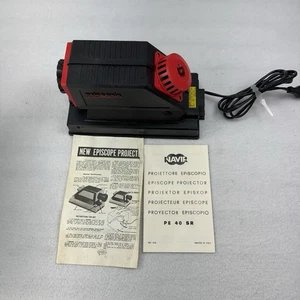 Proiettore Episcopio NAVIR Vintage PE 40 SR Italy con scatola e manuale testato funziona - Foto 1 di 9