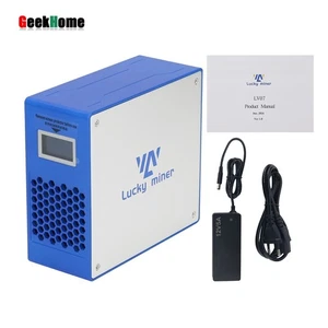 LV07 1000GH/S 25W SHA256 BTC Miner Solo Bitcoin Miner + Adaptador de corriente 12V 5A gh2 - Imagen 1 de 6