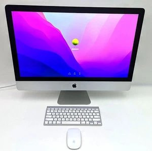 Apple iMac 27" A1419 2834 2015 Retina 5K i5-6500 3.2GHz 16GB RAM 1TB HDD AMD GPU - Picture 1 of 23