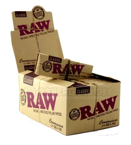 3 Boxen (72x) RAW Connoisseur 1 1/4 Medium Size Papers +Tips inklusive Blättchen - Picture 1 of 2