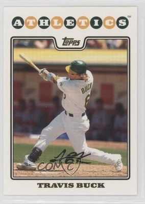 2008 Topps Gold Foil Travis Buck #519 - Image 1 of 2